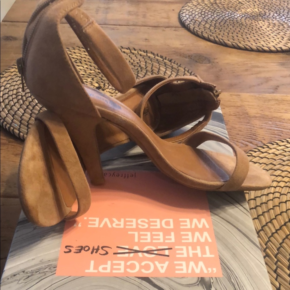 Jeffrey Campbell Women's Tan dress sandals - Picture 2 of 5